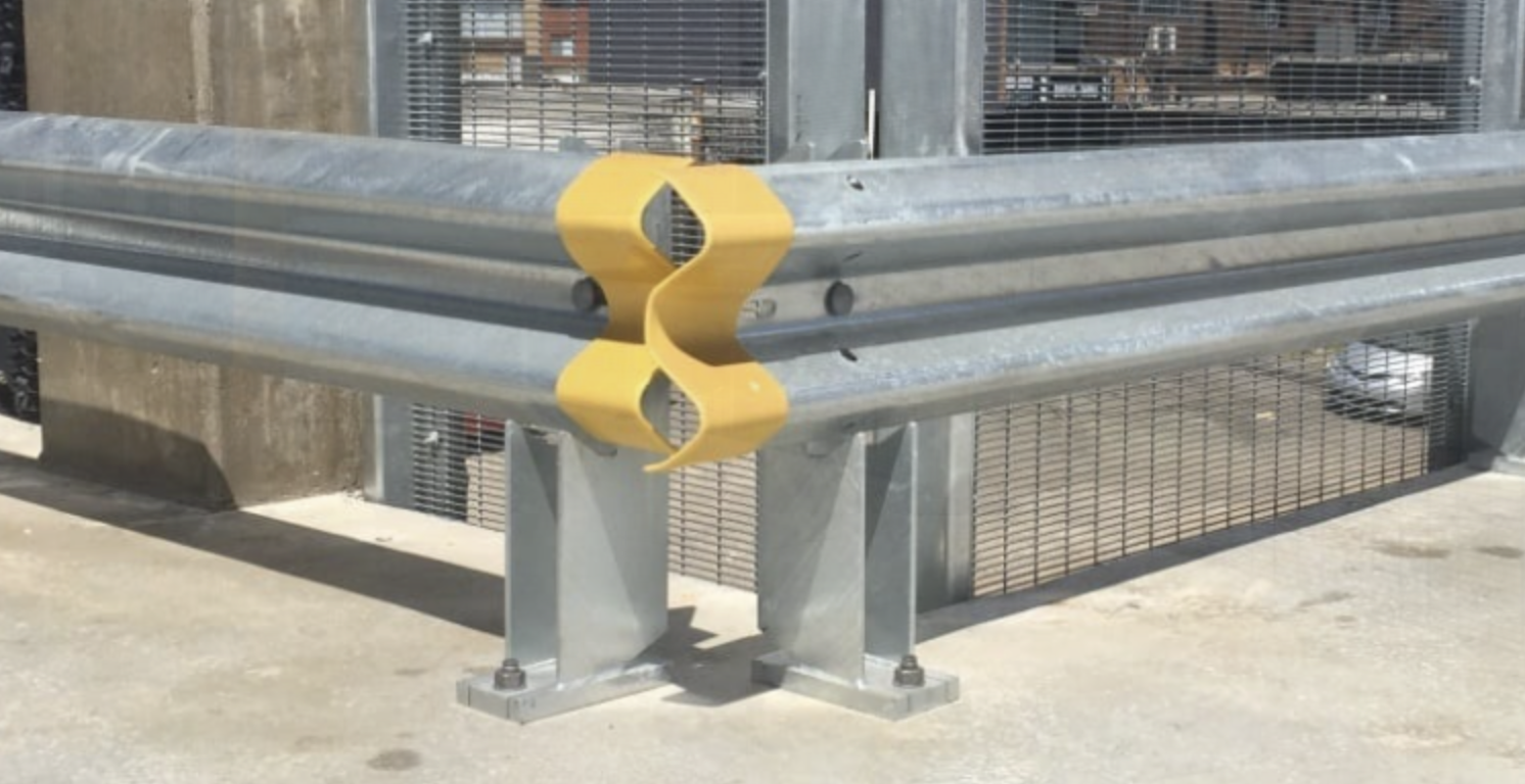 Accessories for W Beam Guardrail Systems Safe Direction®️